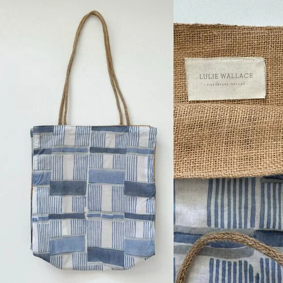 Lulie Wllace beach bag coastal cruise tote - Picture 1 of 4